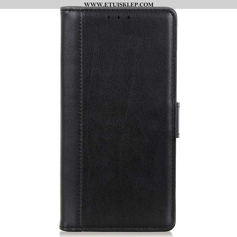 Etui Folio do iPhone 13 Pro Stylizacja Skóry